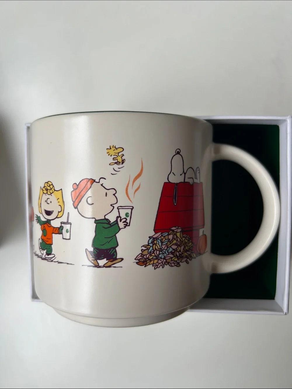 NWT PEANUTS + STARBUCKS ceramic mug